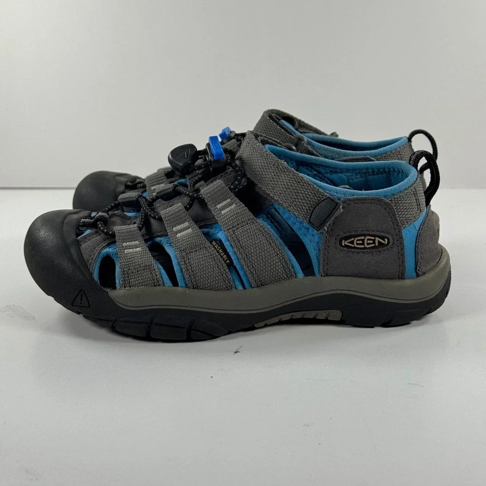 Keen Newport H2 Kids Grey Blue‎ Outdoor Water Sandals 1022839 Size 2 US